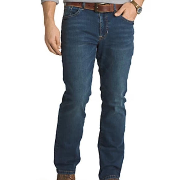 IZOD MEN'S COMFORT FIT JEANS SIZE 34 - Picture 1 of 13